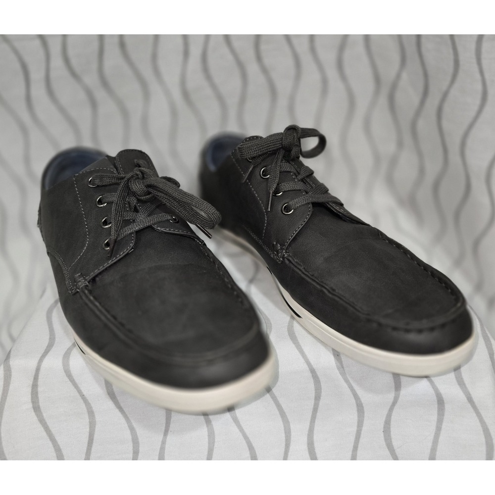 Bruno Marc‎ Rivera Oxford Sneaker Shoes Men's 11 Gray Low Profile Lace Up Casual